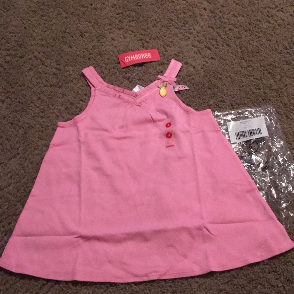 NWTs Vintage Gymboree Tutti Fruity A-line top Size 8